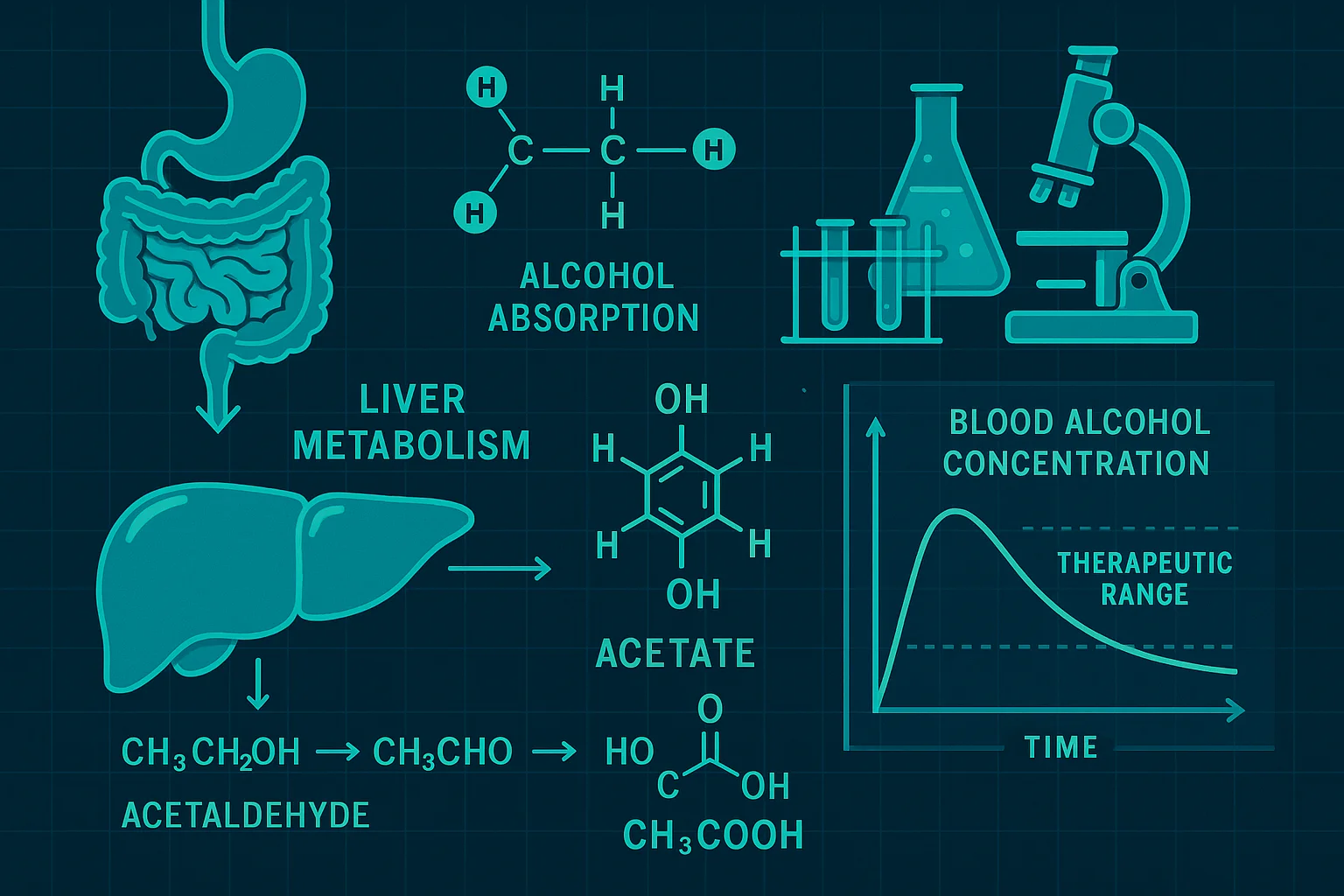 Alcohol Pharmacokinetics: Advanced Absorption Science | DHM Guide